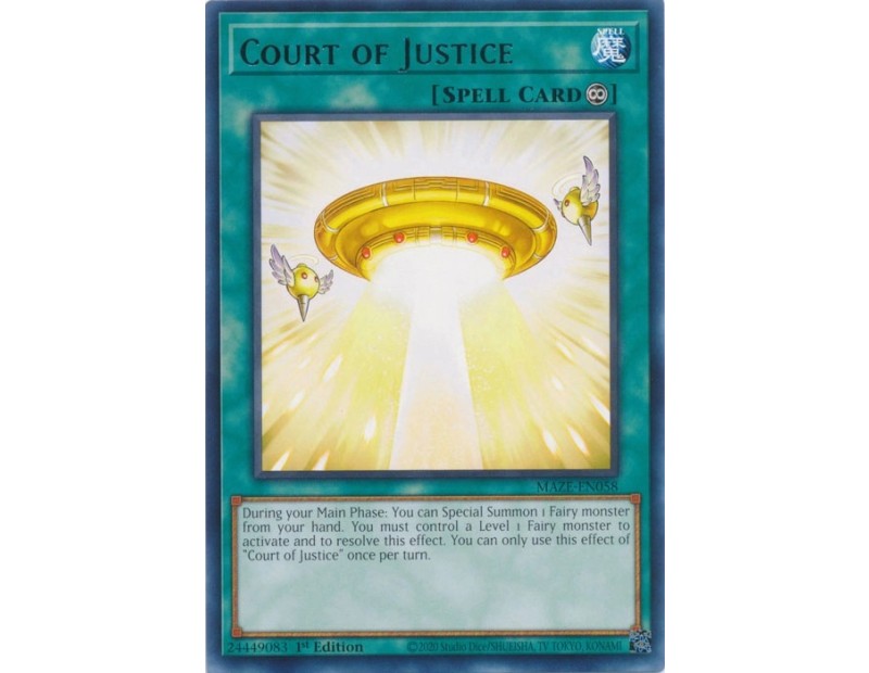 Court of Justice (MAZE-EN058) - 1st Edition