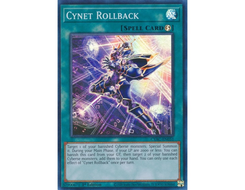 Cynet Rollback (CYAC-EN051) - 1st Edition