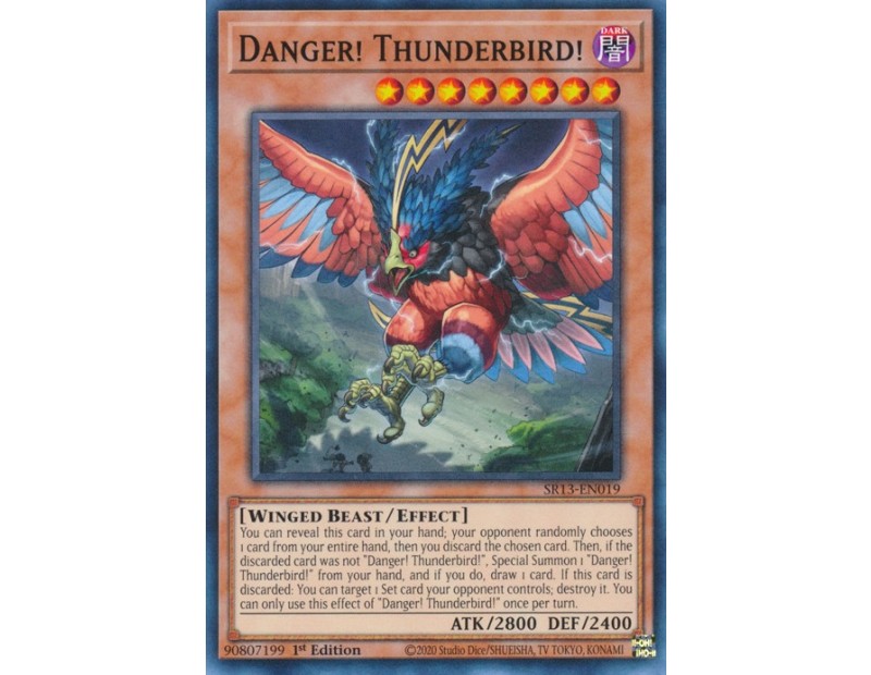 Danger! Thunderbird! (SR13-EN019) - 1st Edition