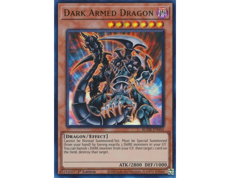 Dark Armed Dragon (BLMR-EN054) - 1st Edition