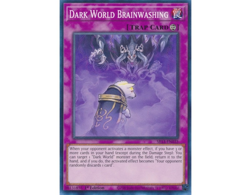 Dark World Brainwashing (SR13-EN035) - 1st Edition