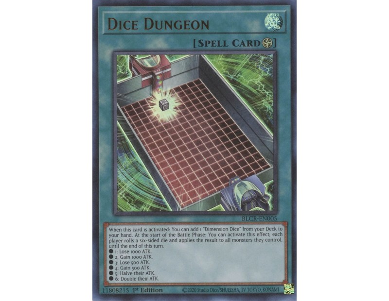 Dice Dungeon (BLCR-EN005) - 1st Edition