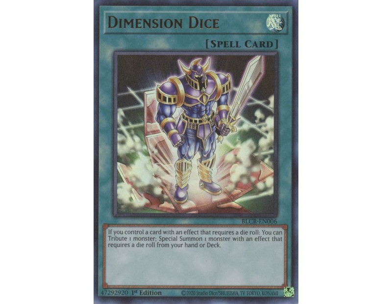 Dimension Dice (BLCR-EN006) - 1st Edition