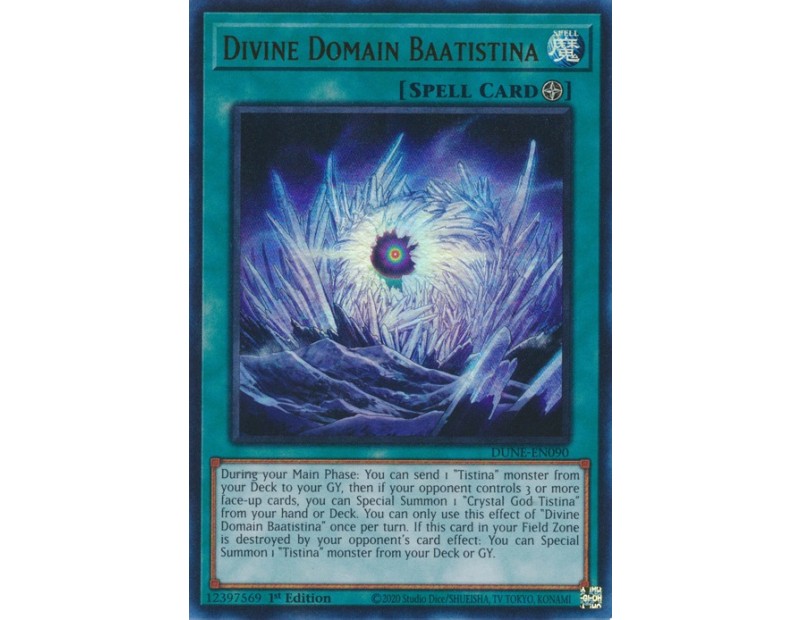 Divine Domain Baatistina (DUNE-EN090) - 1st Edition