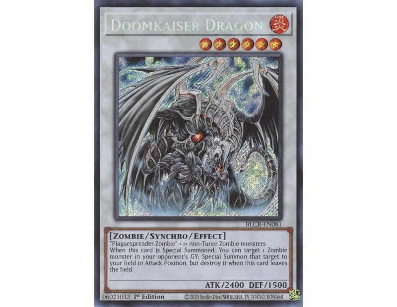 Doomkaiser Dragon (BLCR-EN081) - 1st Edition
