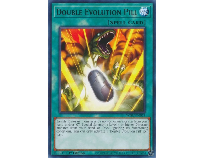 Double Evolution Pill (WISU-EN053) - 1st Edition