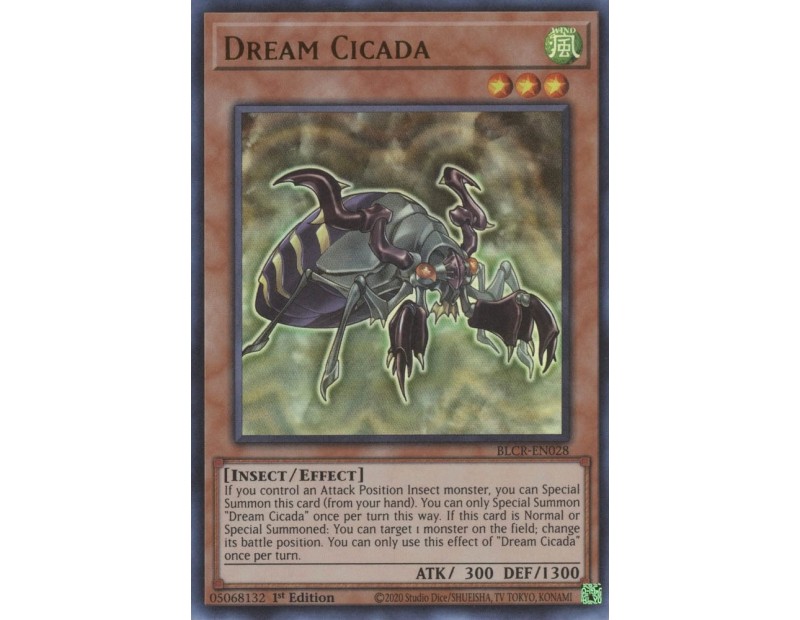 Dream Cicada (BLCR-EN028) - 1st Edition