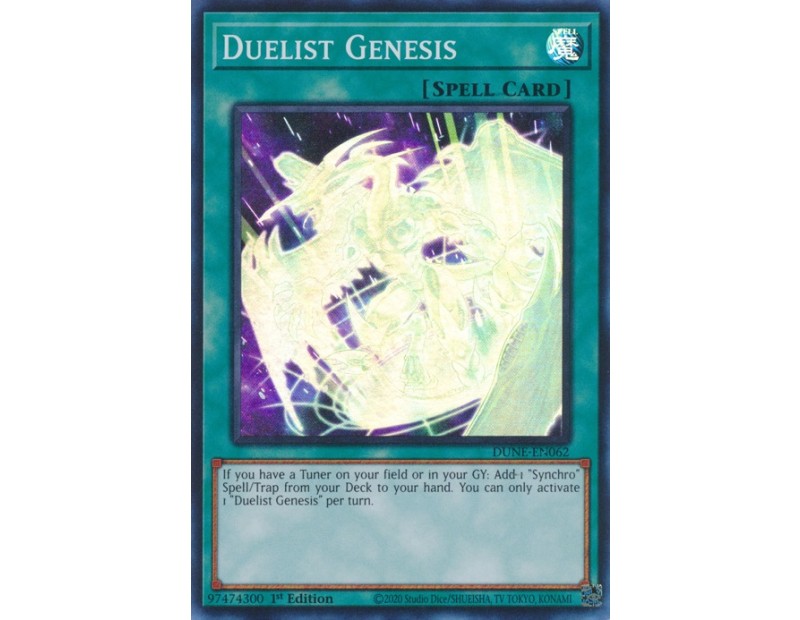 Duelist Genesis (DUNE-EN062) - 1st Edition