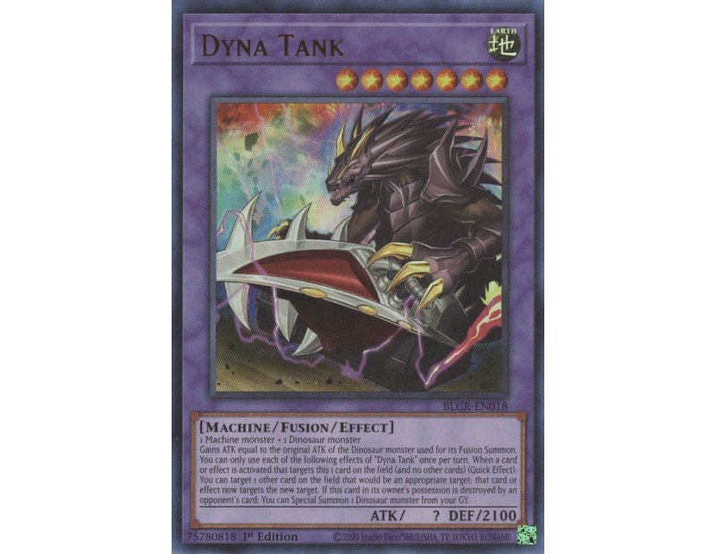 Dyna Tank (BLCR-EN018) - 1st Edition