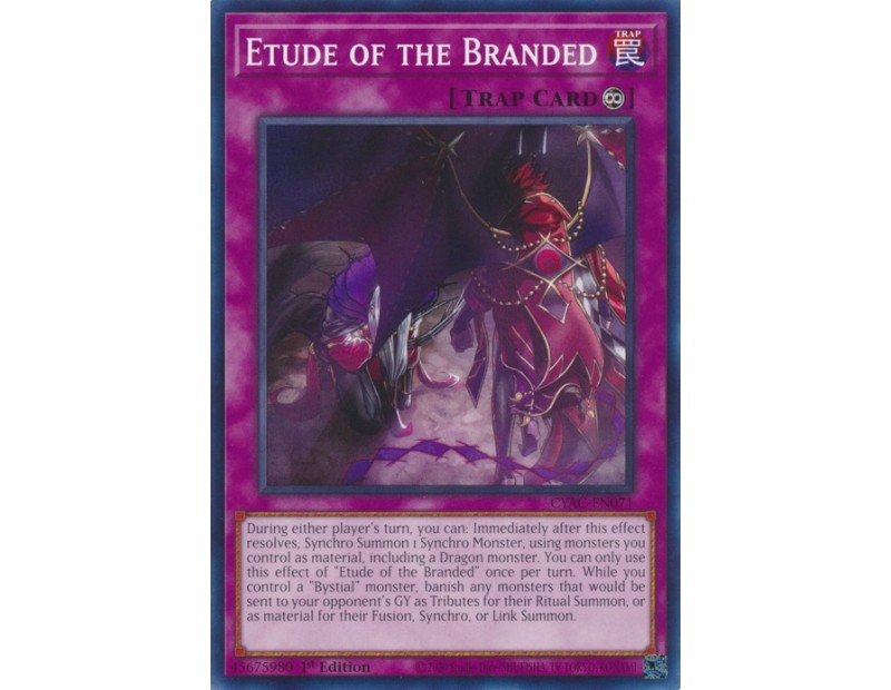 Etude of the Branded (CYAC-EN071) - 1st Edition