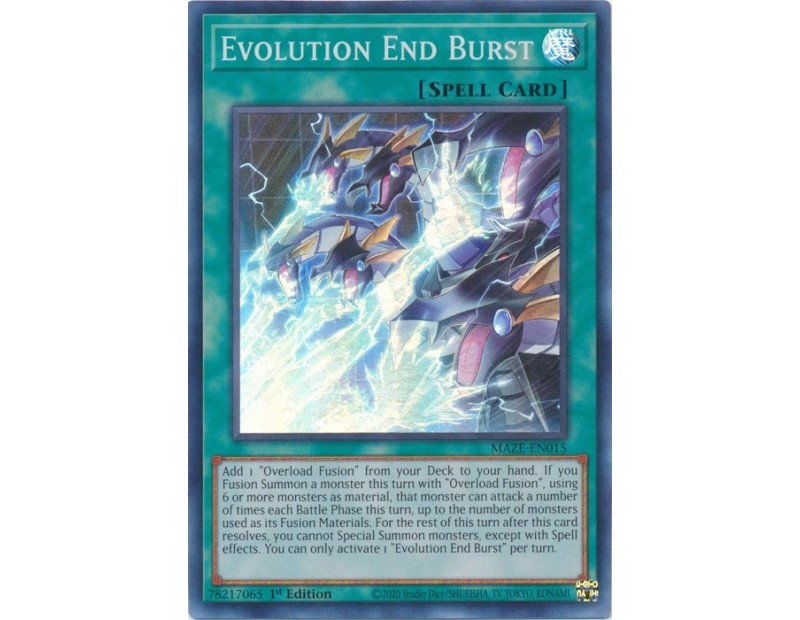 Evolution End Burst (MAZE-EN015) - 1st Edition