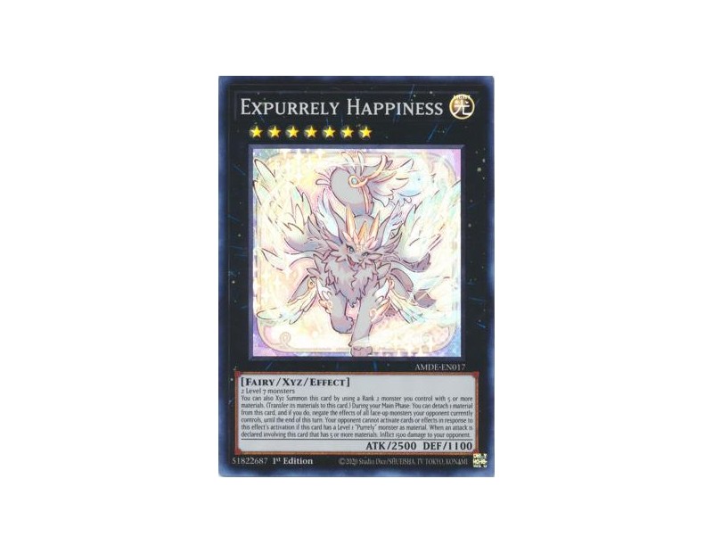 Expurrely Happiness (AMDE-EN017) - 1st Edition