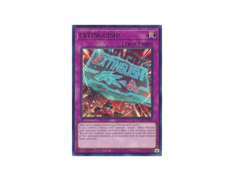 EXTINGUISH! (AMDE-EN012) - 1st Edition