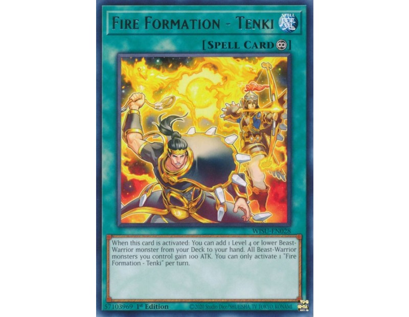 Fire Formation - Tenki (WISU-EN028) - 1st Edition