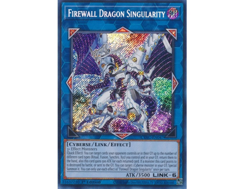Firewall Dragon Singularity (CYAC-EN047) - 1st Edition