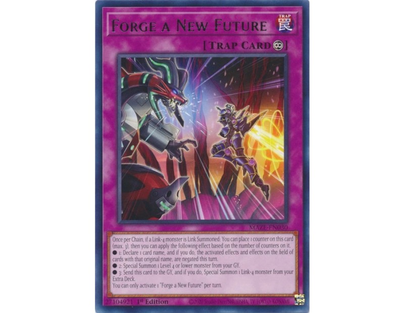 Forge a New Future (MAZE-EN030) - 1st Edition