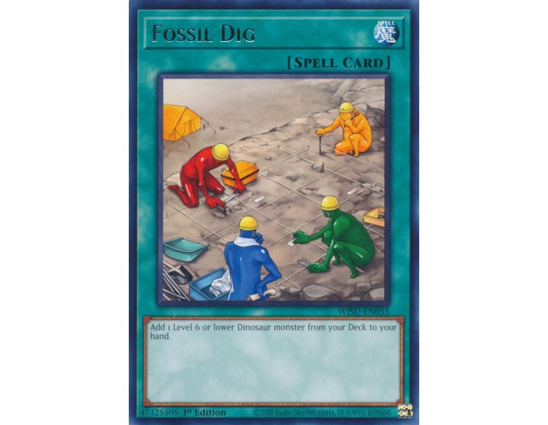 Fossil Dig (WISU-EN055) - 1st Edition