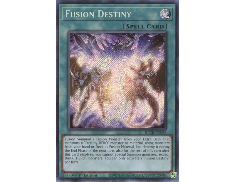 Fusion Destiny (BLCR-EN088) - 1st Edition