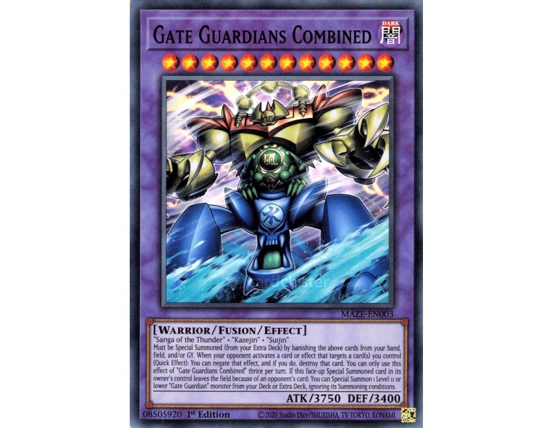 Gate Guardians Combined (MAZE-EN003) - 1st Edition