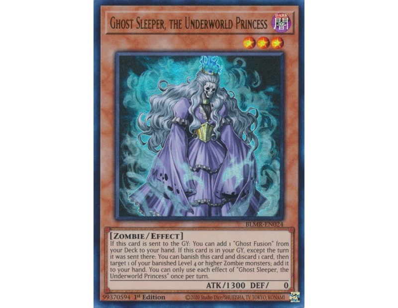 Ghost Sleeper, the Underworld Princess (BLMR-EN024) - 1st Edition