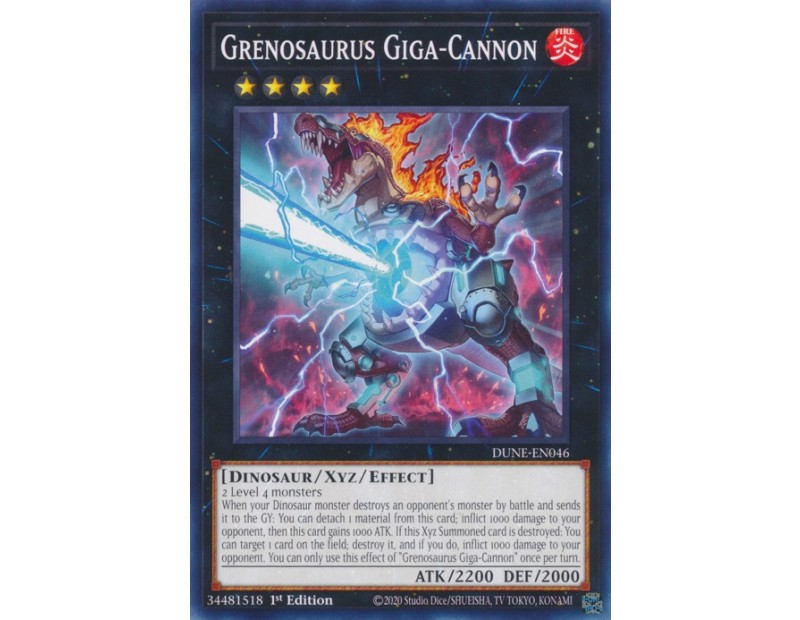 Grenosaurus Giga-Cannon (DUNE-EN046) - 1st Edition