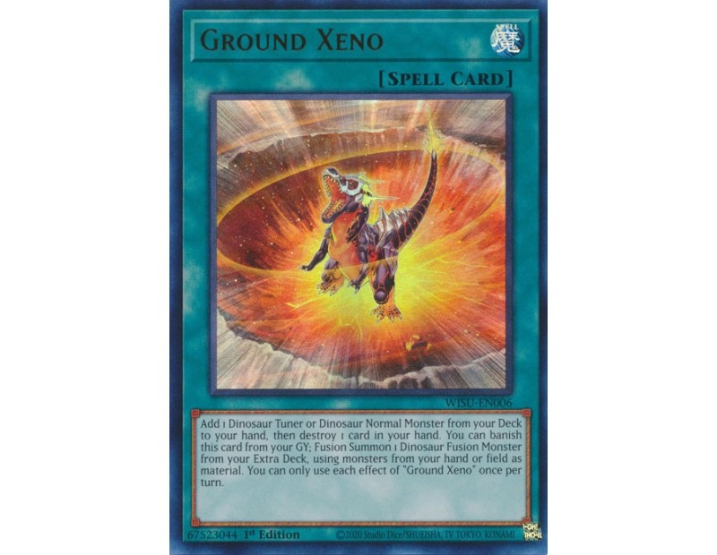 Ground Xeno (WISU-EN006) - 1st Edition