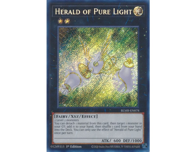 Herald of Pure Light (BLMR-EN078) - 1st Edition
