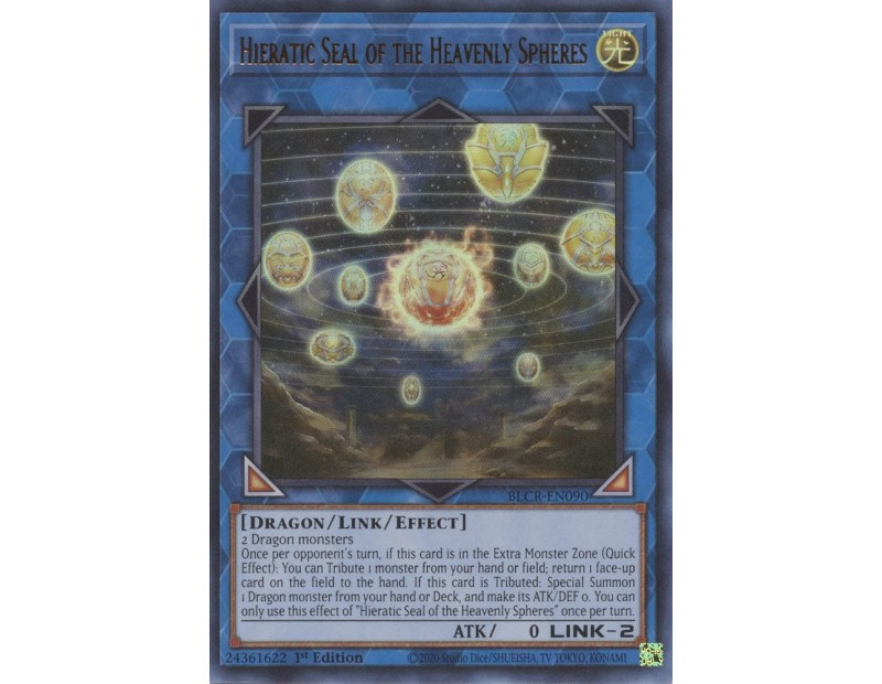Hieratic Seal of the Heavenly Spheres (BLCR-EN090) - 1st Edition