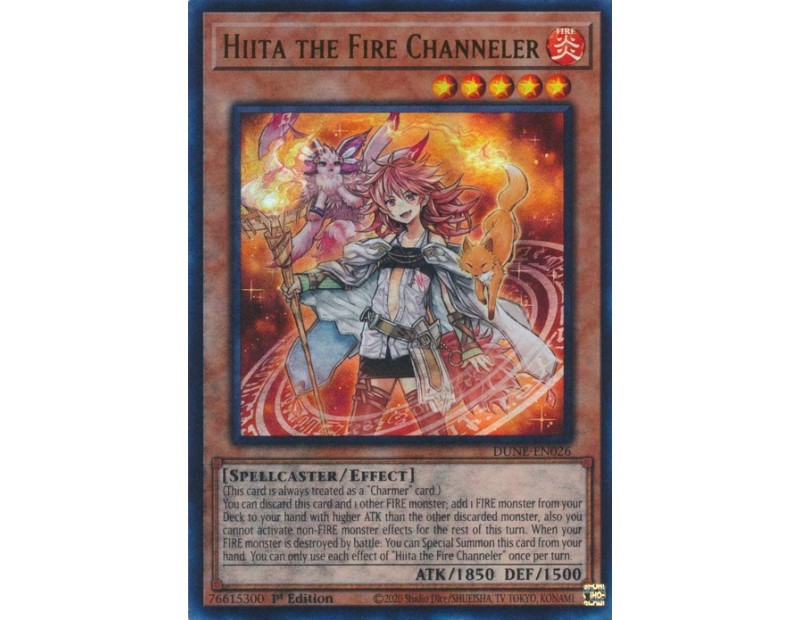 Hiita the Fire Channeler (DUNE-EN026) - 1st Edition