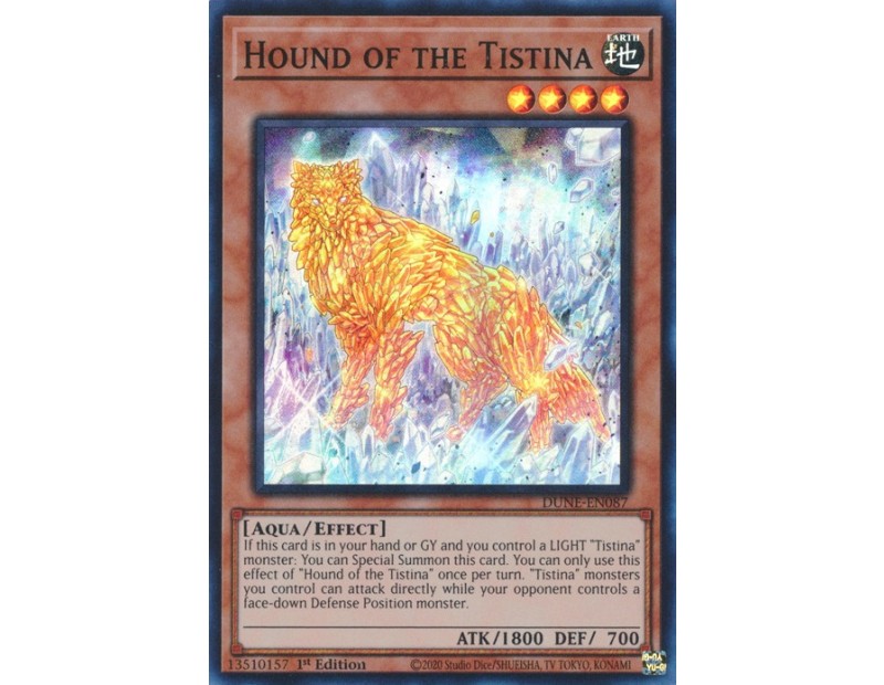 Hound of the Tistina (DUNE-EN087) - 1st Edition