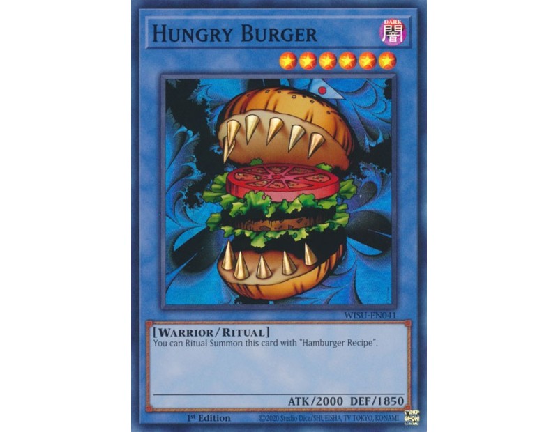 Hungry Burger (WISU-EN041) - 1st Edition