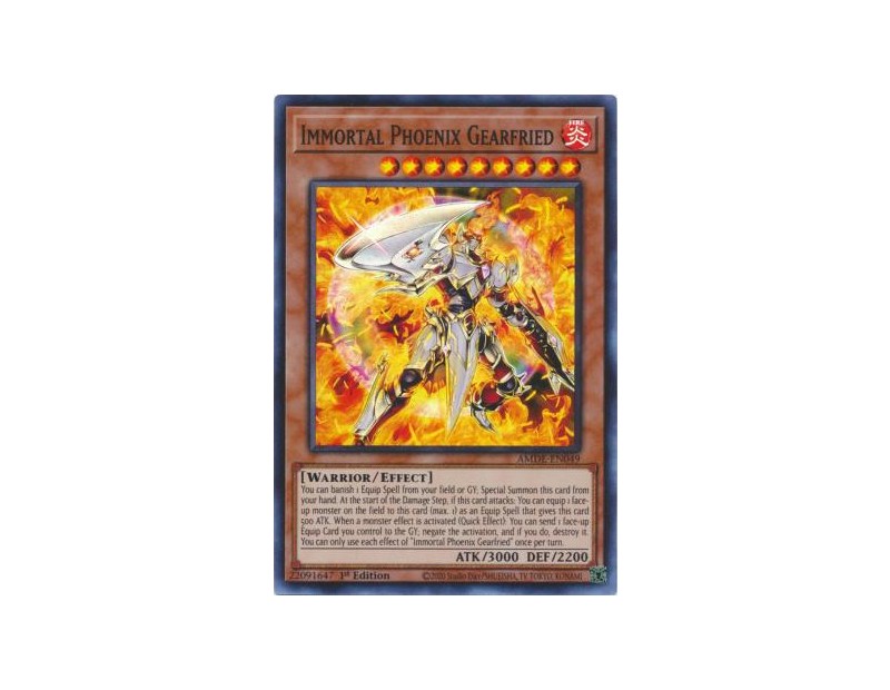 Immortal Phoenix Gearfried (AMDE-EN049) - 1st Edition