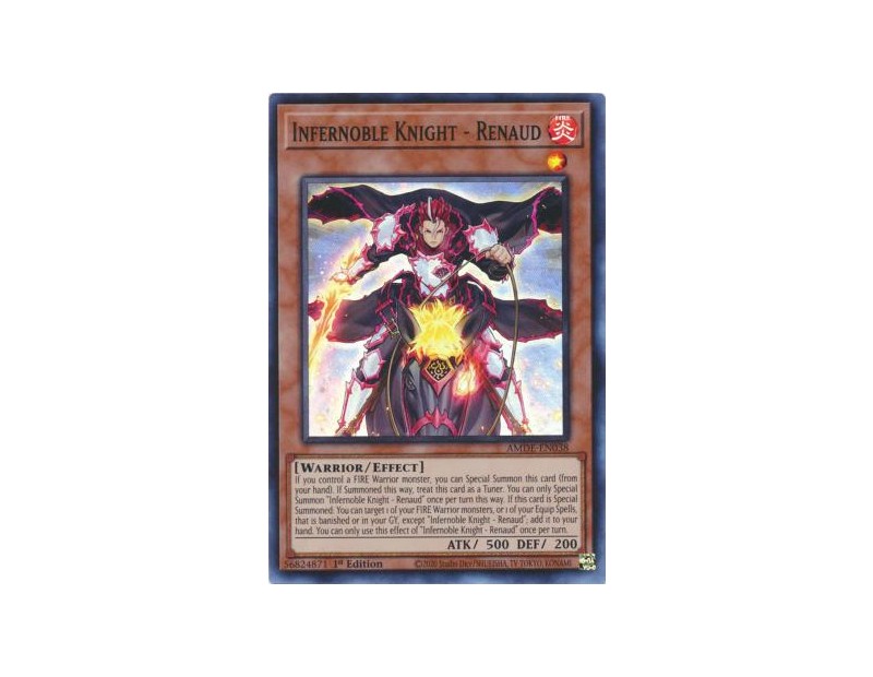 Infernoble Knight - Renaud (AMDE-EN038) - 1st Edition