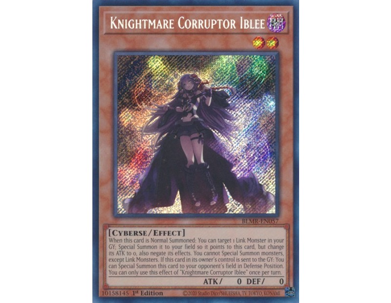 Knightmare Corruptor Iblee (BLMR-EN057) - 1st Edition
