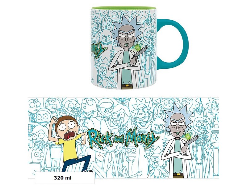 Κούπα All Ricks and Mortys (320ml Κεραμική)