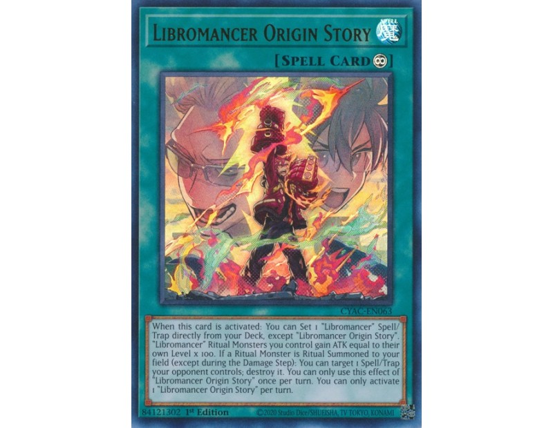 Libromancer Origin Story (CYAC-EN063) - 1st Edition