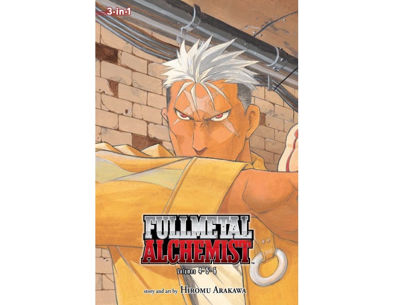 Manga Fullmetal Alchemist Τόμοι 4, 5 & 6 (English)