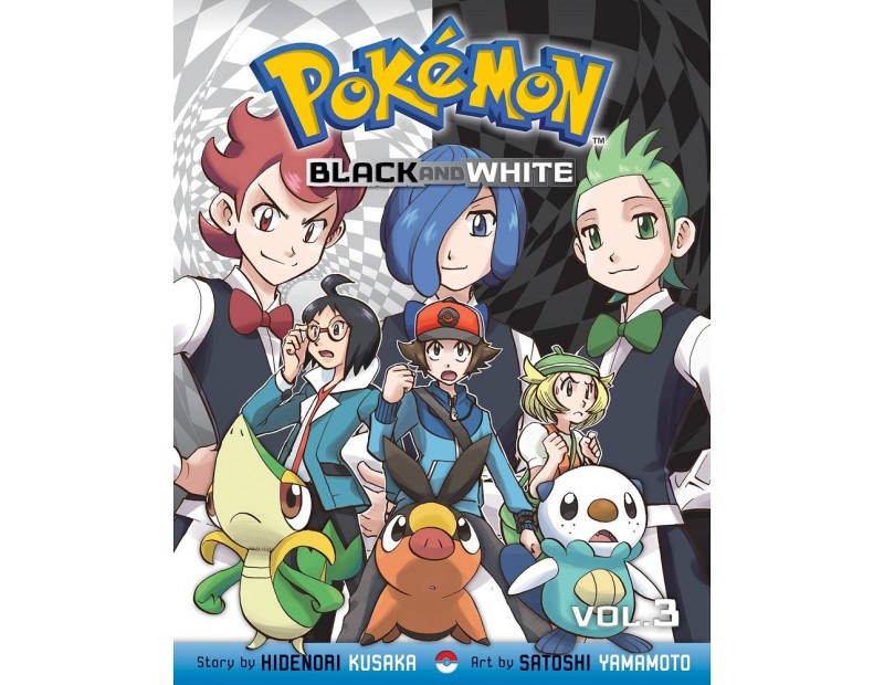 Manga Pokemon Black and White Τόμος 3 (English)
