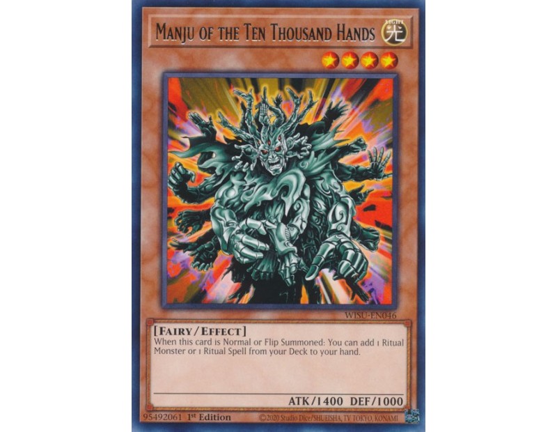 Manju of the Ten Thousand Hands (WISU-EN046) - 1st Edition