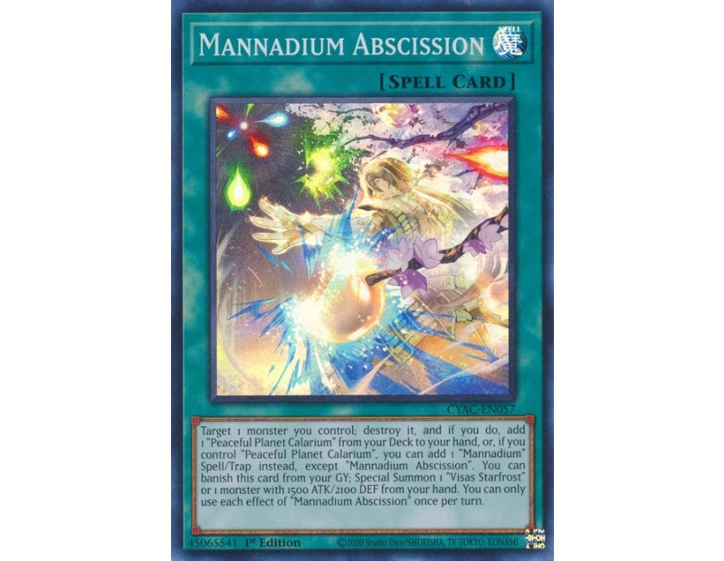 Mannadium Abscission (CYAC-EN057) - 1st Edition