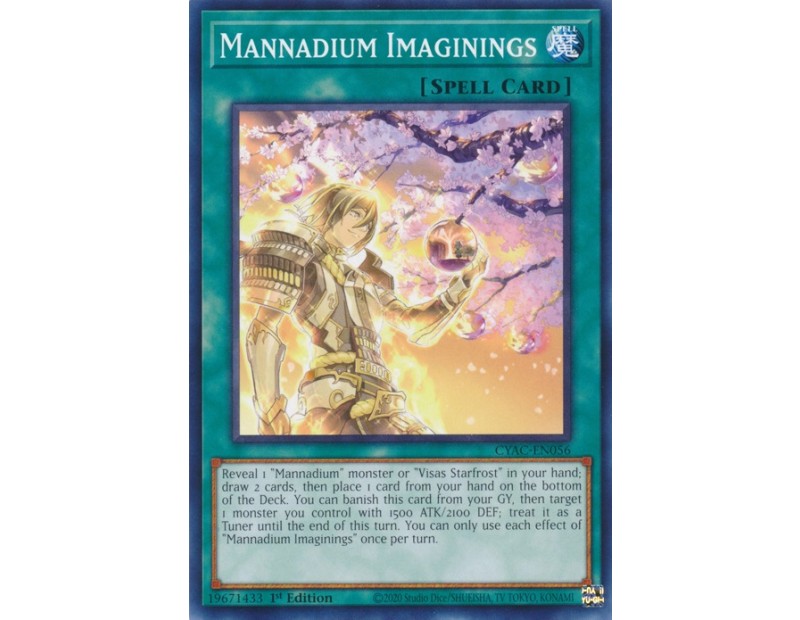 Mannadium Imaginings (CYAC-EN056) - 1st Edition