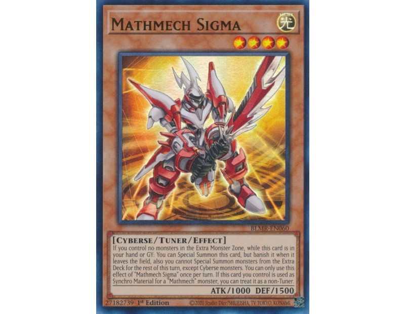 Mathmech Sigma (BLMR-EN060) - 1st Edition