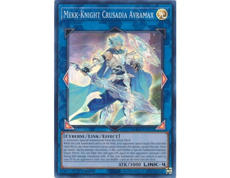 Mekk-Knight Crusadia Avramax (MAZE-EN054) - 1st Edition