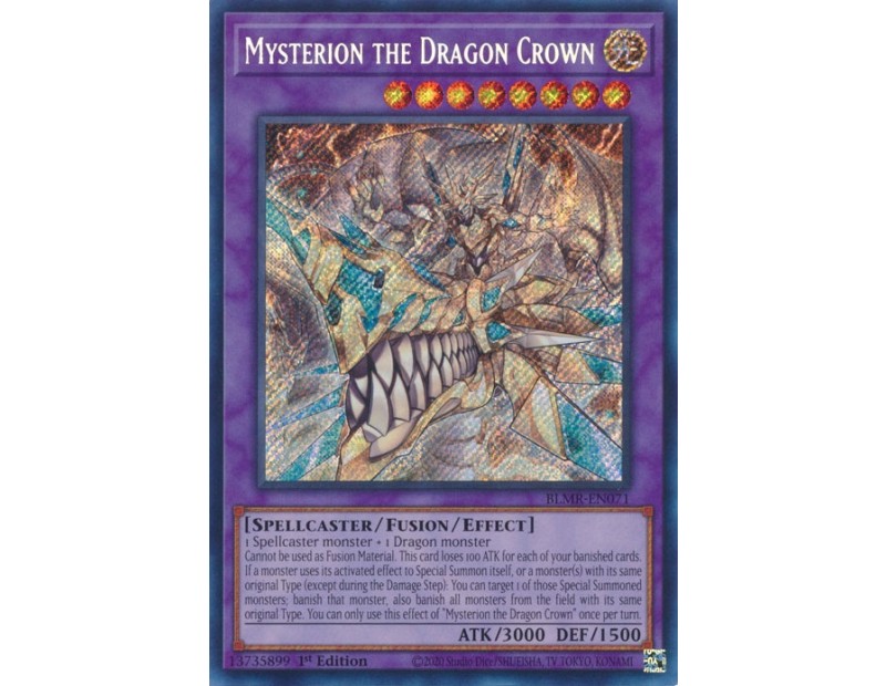 Mysterion the Dragon Crown (BLMR-EN071) - 1st Edition