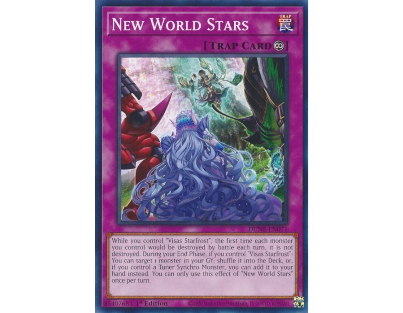 New World Stars (DUNE-EN071) - 1st Edition