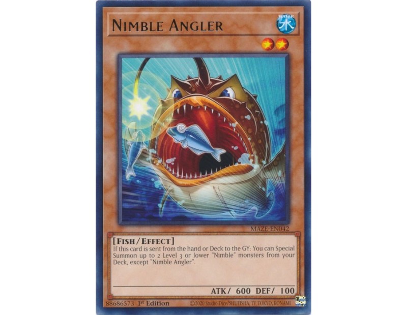 Nimble Angler (MAZE-EN042) - 1st Edition