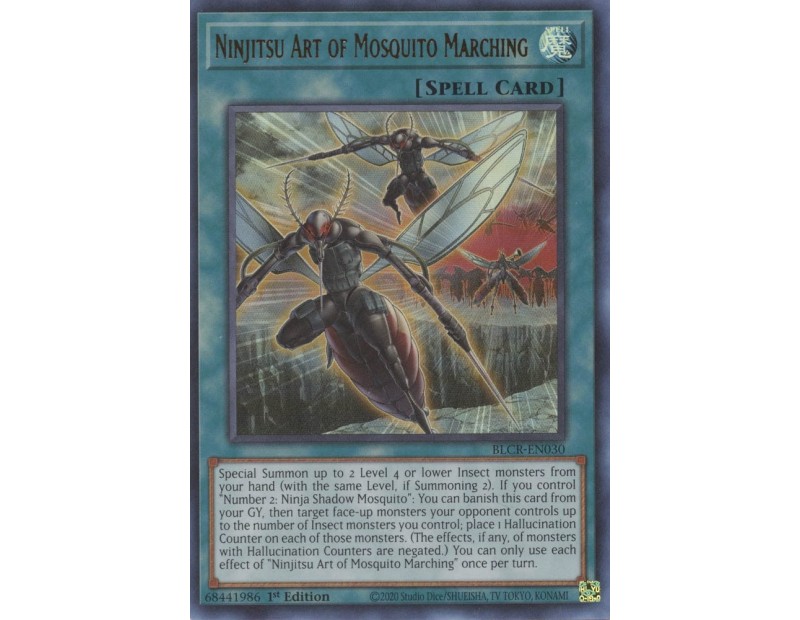 Ninjitsu Art of Mosquito Marching (BLCR-EN030) - 1st Edition