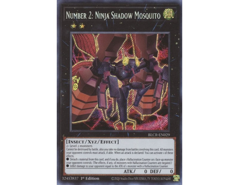 Number 2: Ninja Shadow Mosquito (BLCR-EN029) - 1st Edition