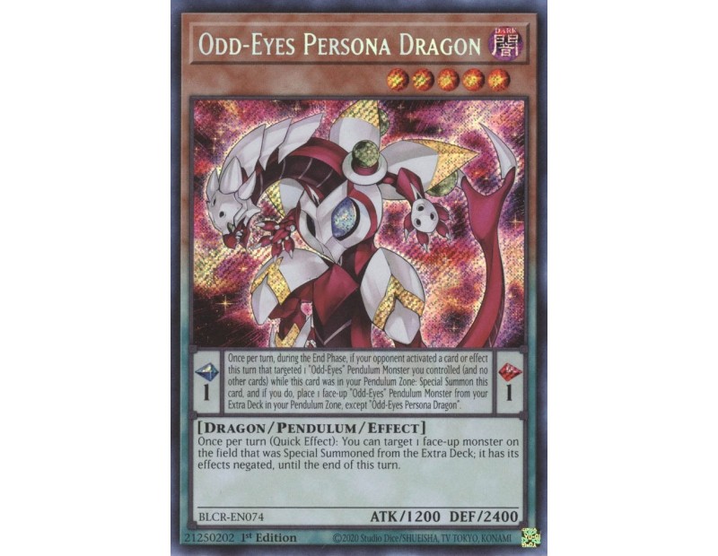 Odd-Eyes Persona Dragon (BLCR-EN074) - 1st Edition
