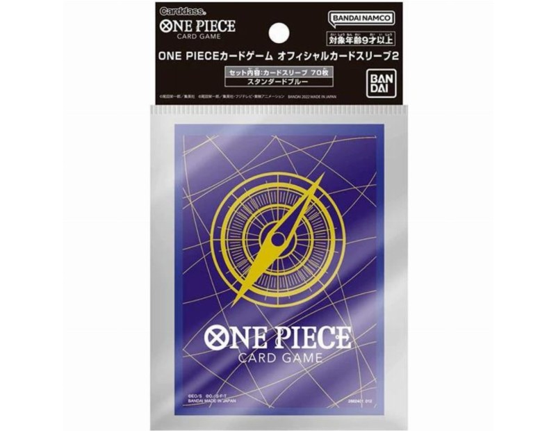 One Piece TCG Sleeves - Blue Art (70 Sleeves)